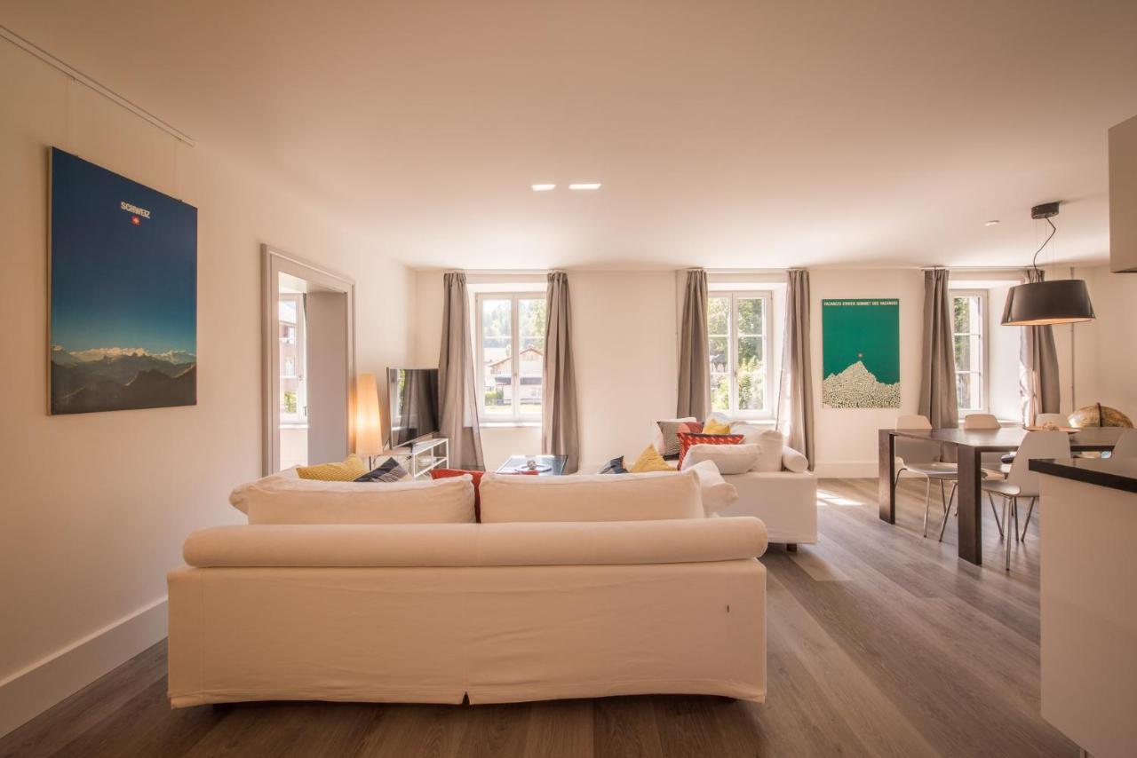 Dependance First Apartment Интерлакен Екстериор снимка