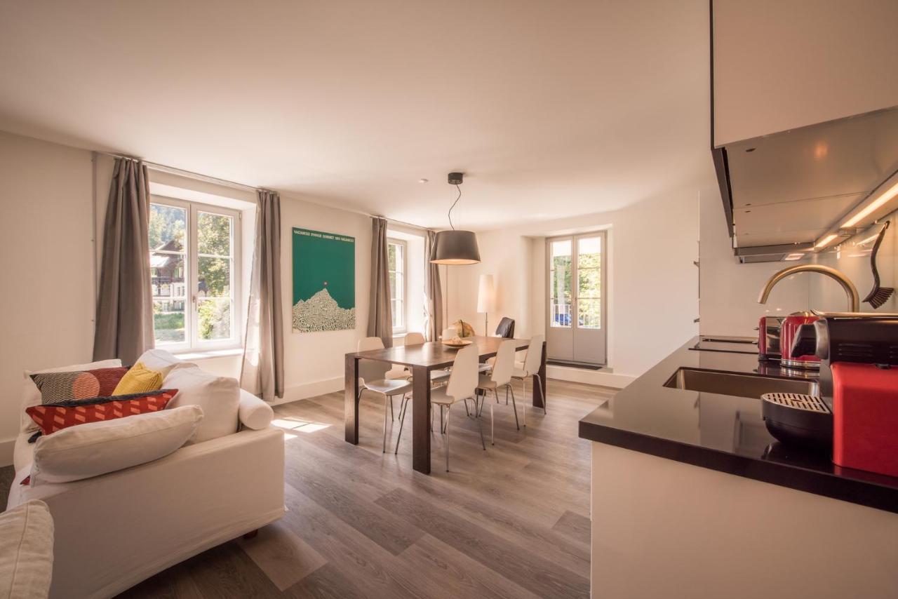 Dependance First Apartment Интерлакен Екстериор снимка